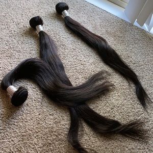Brazilian Straight Human Hair 3 Bundles 9A Unprocessed